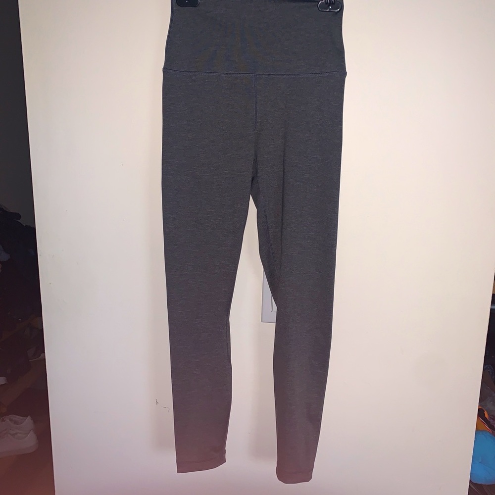 90 Degree By Reflex Womens Yoga Pants Leggings Grey Sz XS